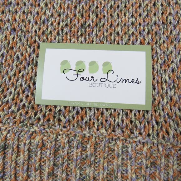 Madewell Beverly Pullover Sweater Pink Mauve Marled Knit Crewneck Sweater Small - Picture 8 of 8